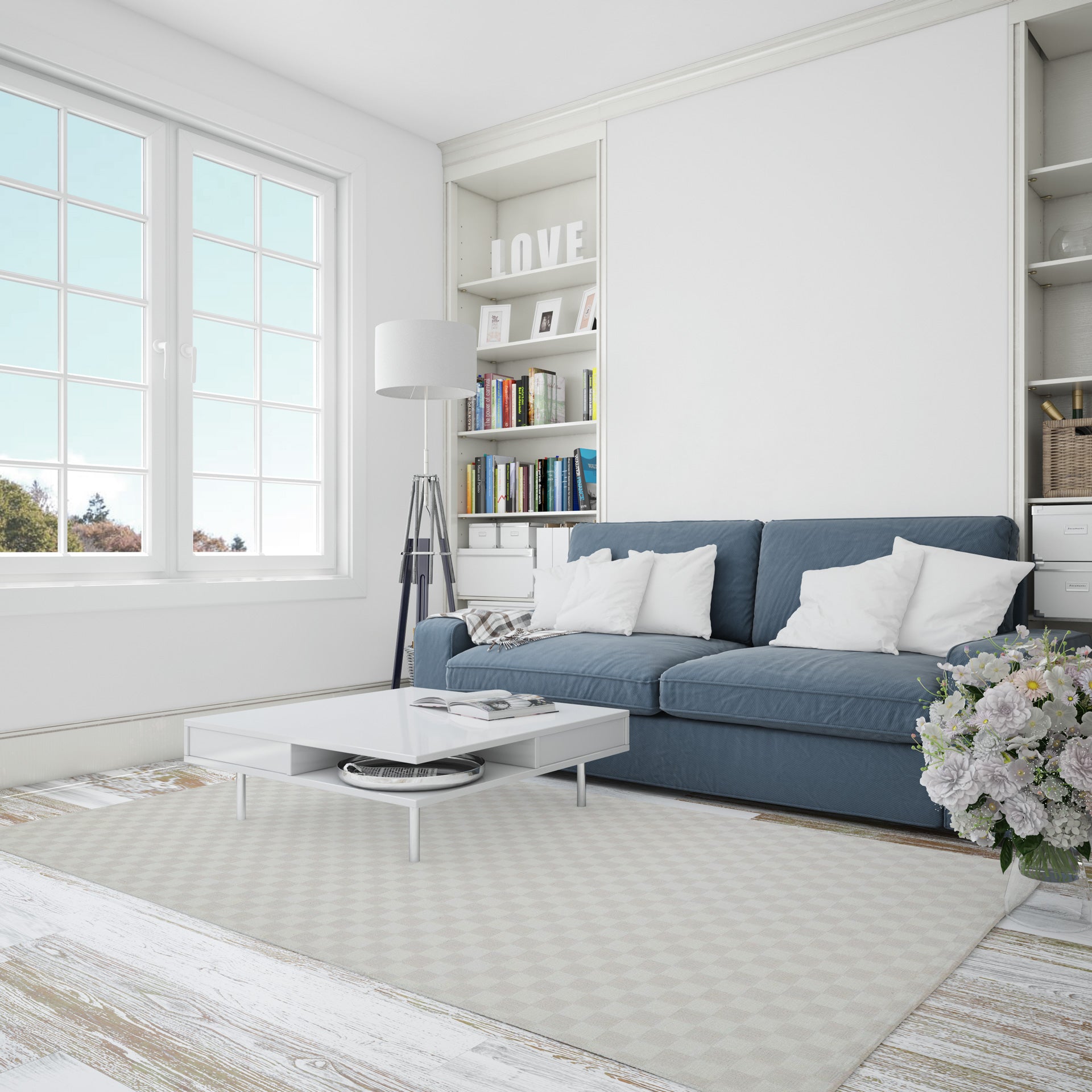 Ada Cream Rug - Carpet in Elegant Interior | Artistry Home