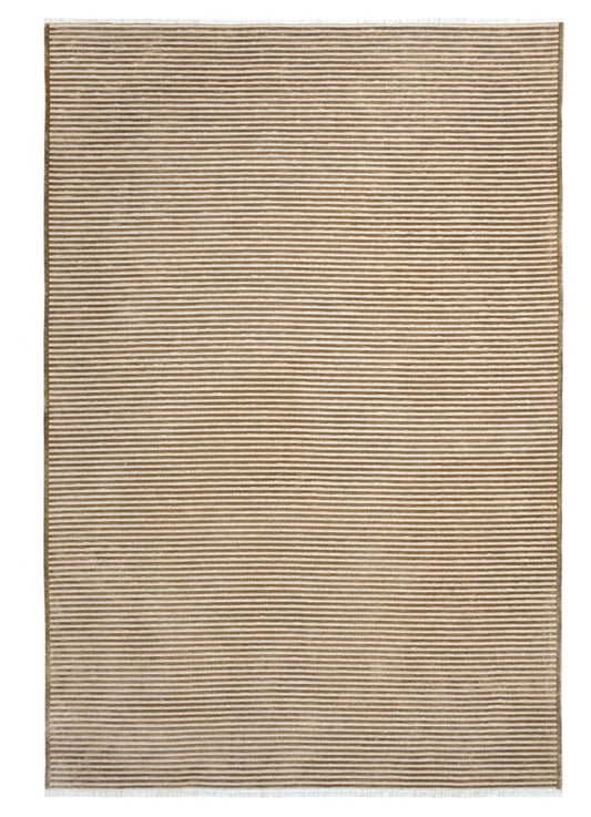 Ada Beige Washable Cotton Non Slip, Non Shedding Area Rug