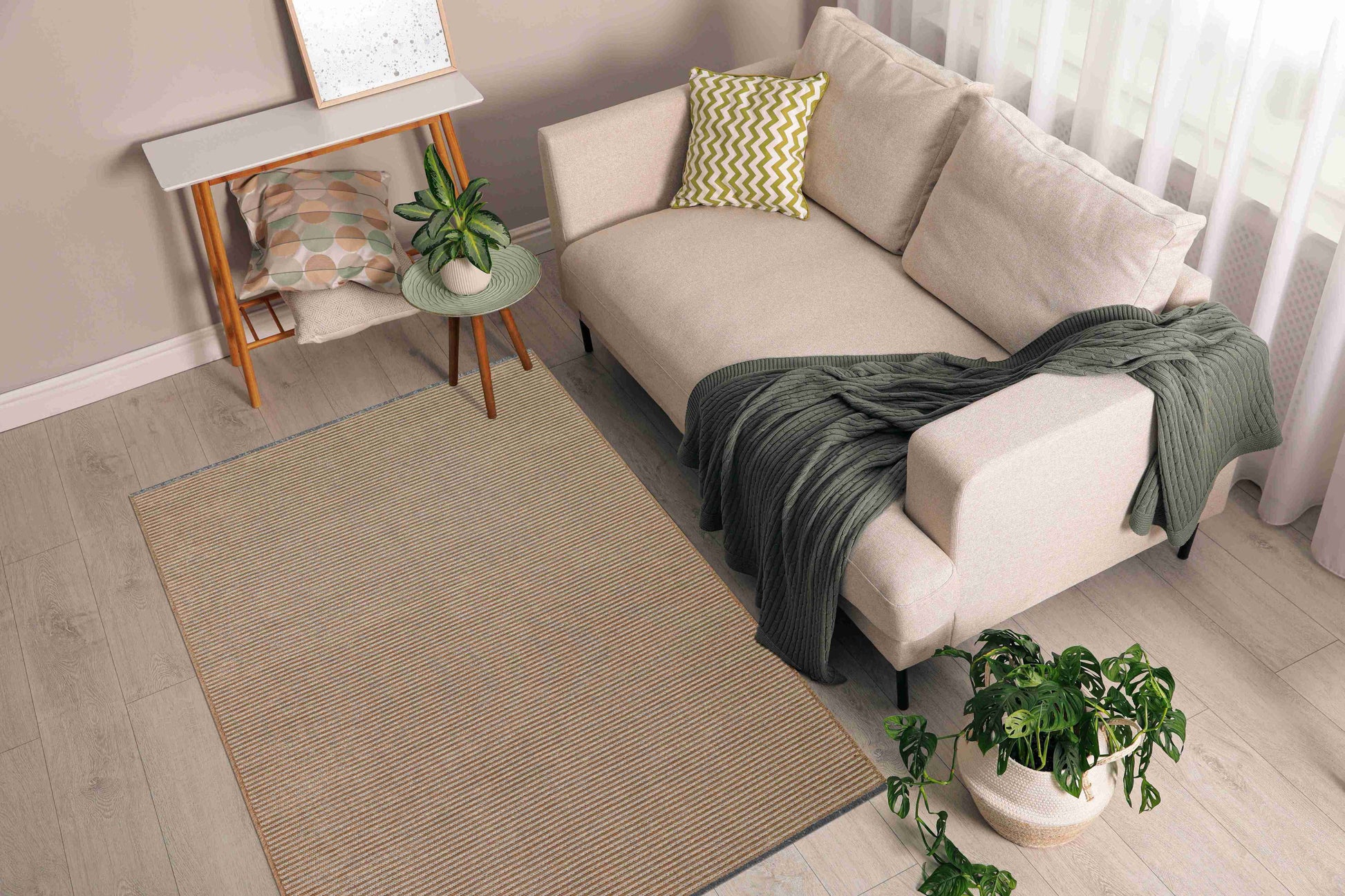 Ada Beige Rug - Living Room | Artistry Home