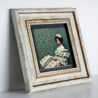 Victorian Era Trio Vintage Framed Wall Art