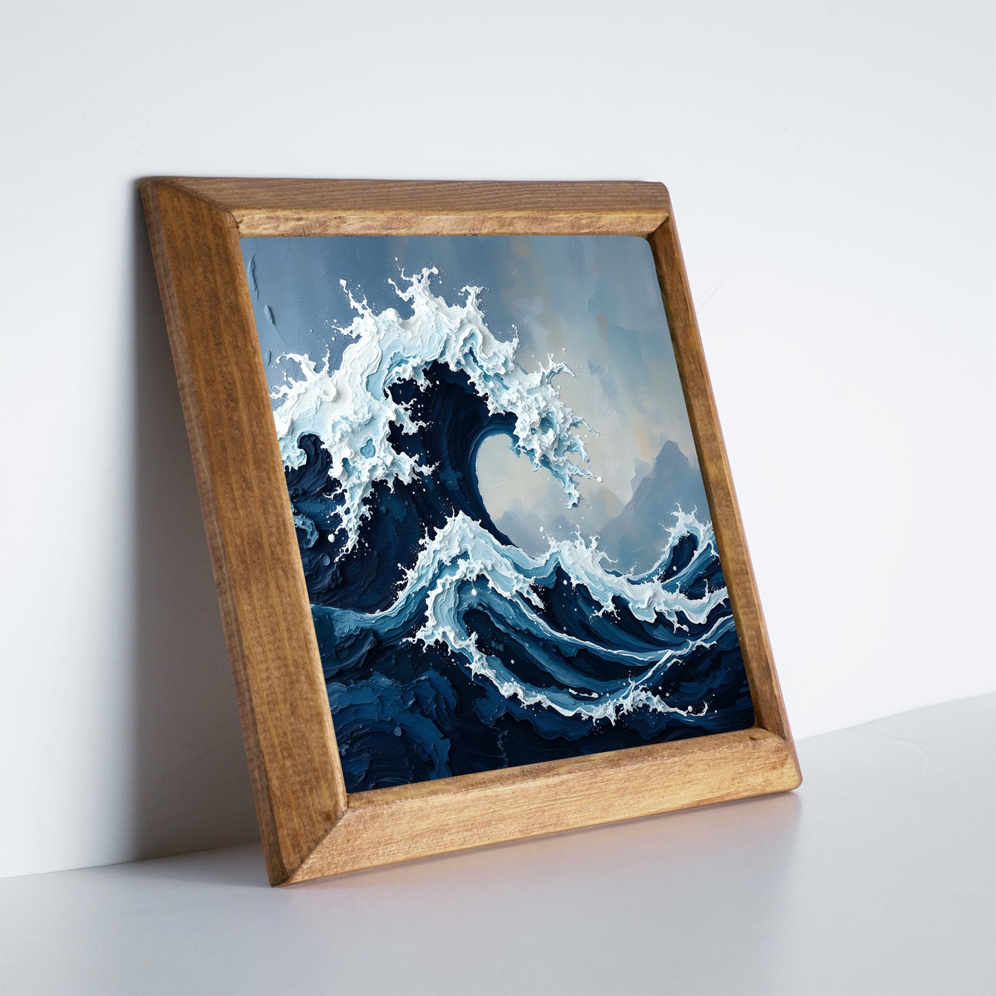 Ocean Horizon Duo Natural Stone Wall Art