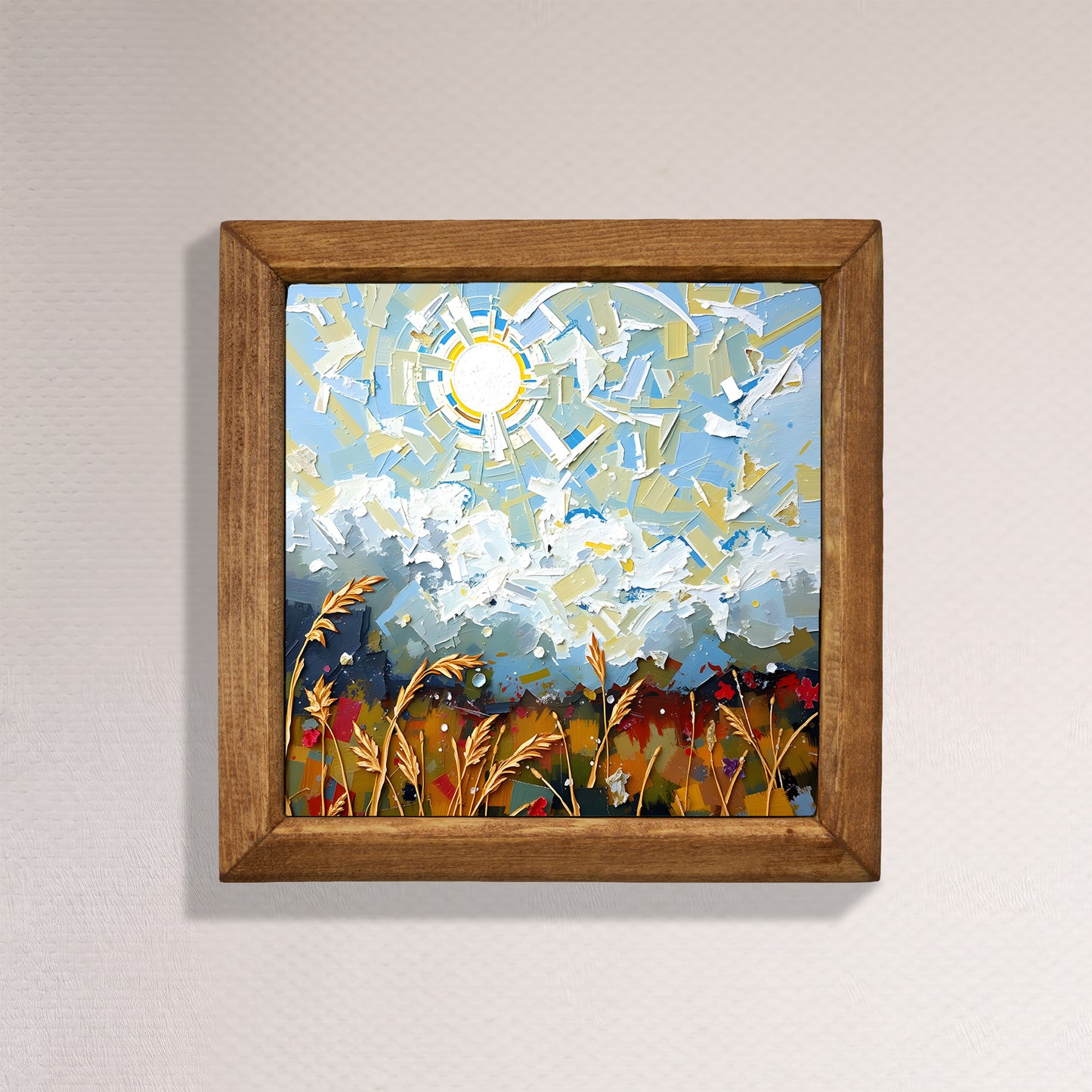 Colours Of The Day Trio 2 Natural Stone Wall Art