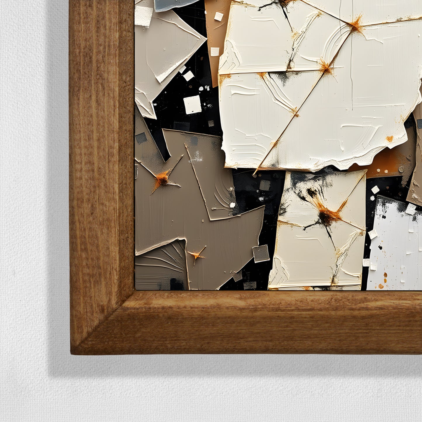 Abstract Essence Natural Stone Wall Art