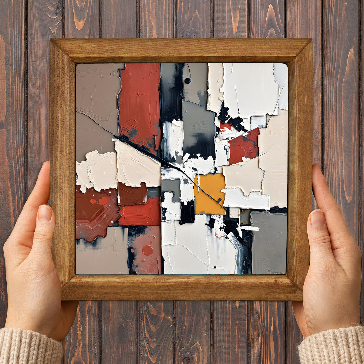 Abstract Reverie Stone Wall Art