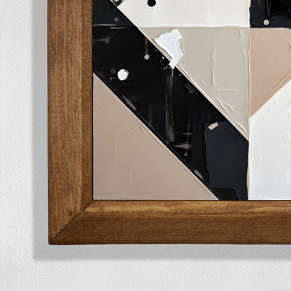 Abstract Radiance Natural Stone Wall Art