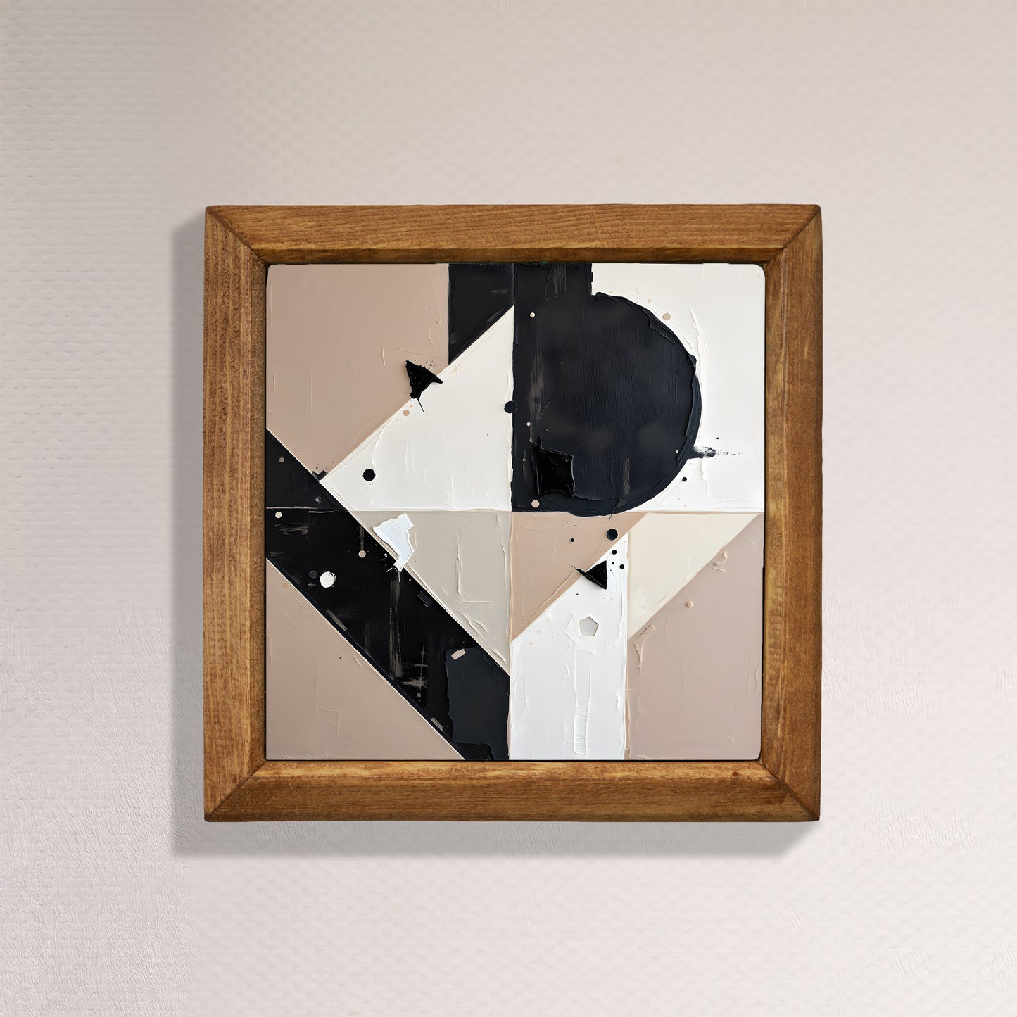 Abstract Radiance Natural Stone Wall Art
