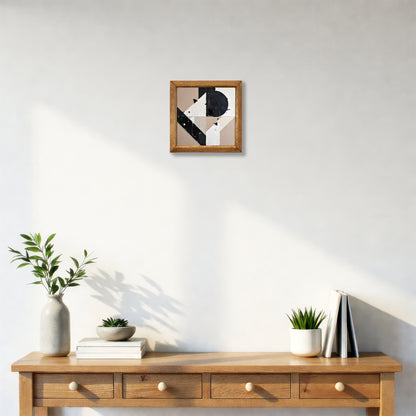 Abstract Radiance Natural Stone Wall Art