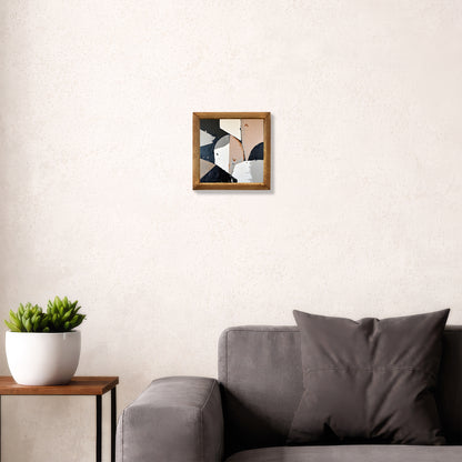 Modern Neutral Abstract Natural Stone Wall Art