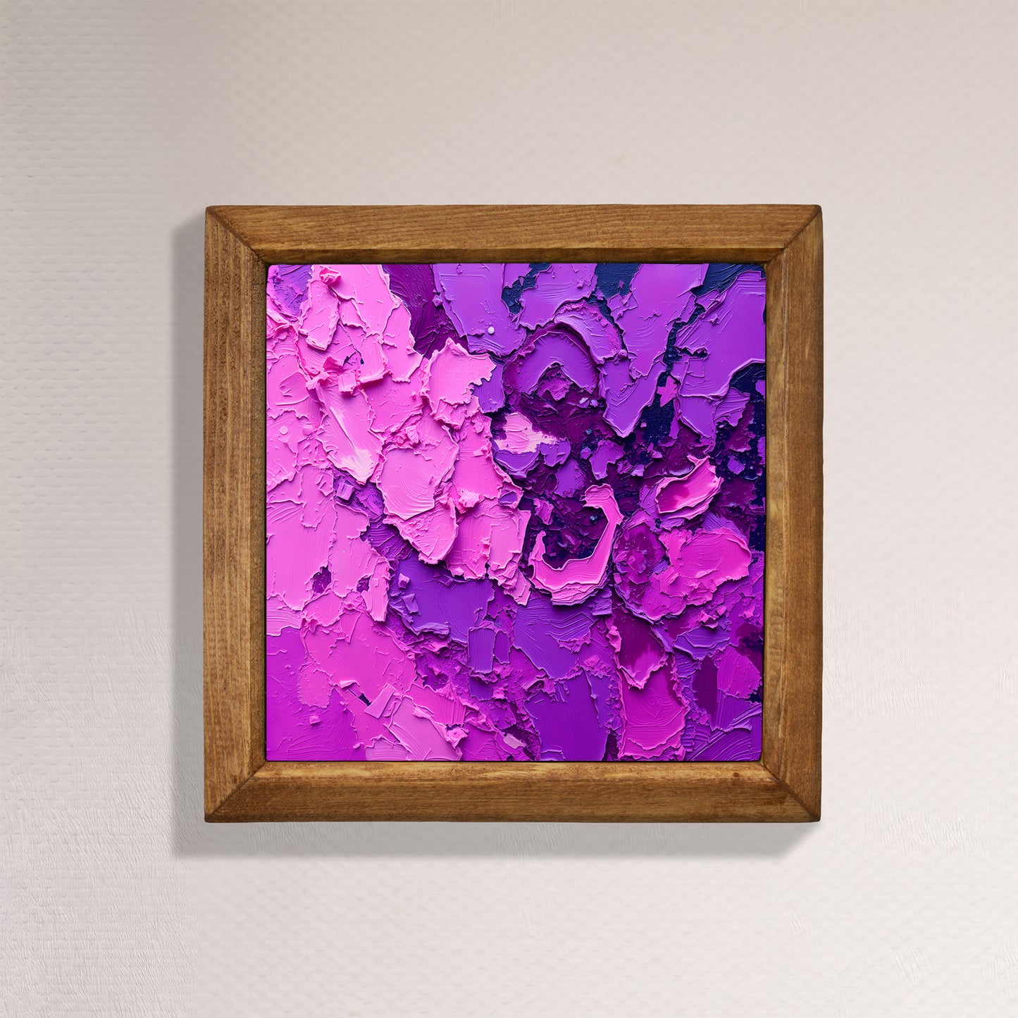 Deep Purple Stone Wall Art