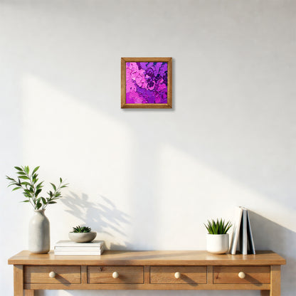 Deep Purple Stone Wall Art