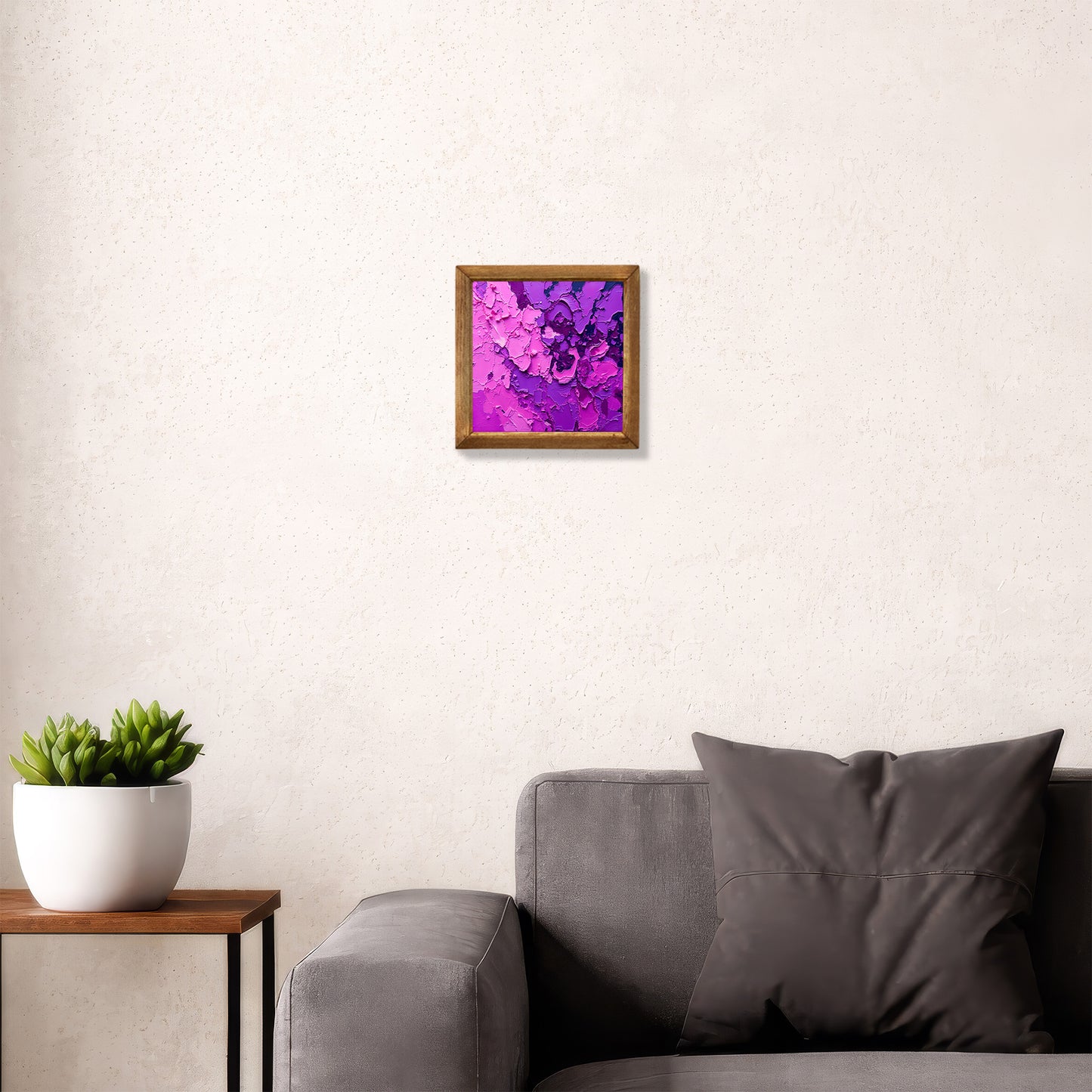 Deep Purple Stone Wall Art