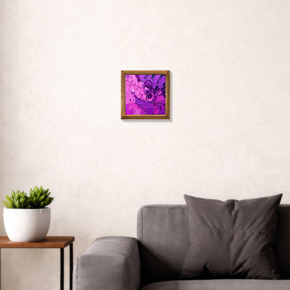 Deep Purple Stone Wall Art