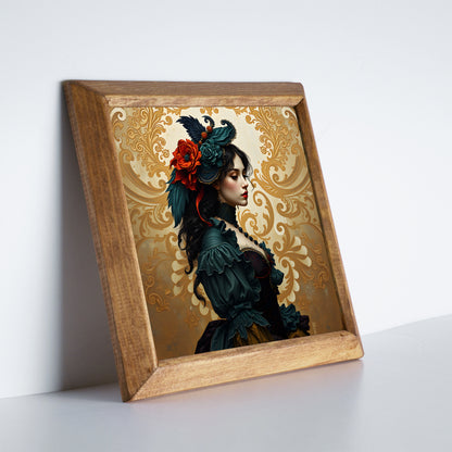 Lady Era Stone Wall Art