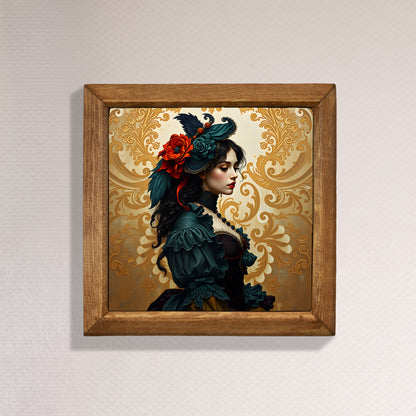 Lady Era Stone Wall Art
