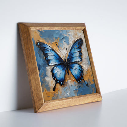 Butterfly Harmony Trio Stone Wall Art Set
