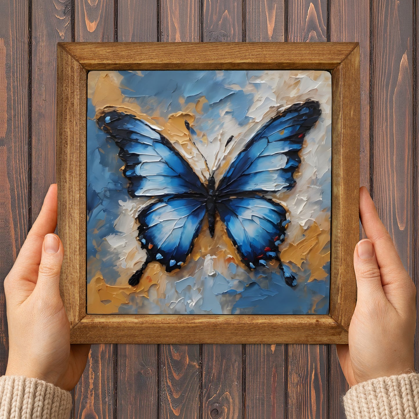 Butterfly Harmony Trio Stone Wall Art Set