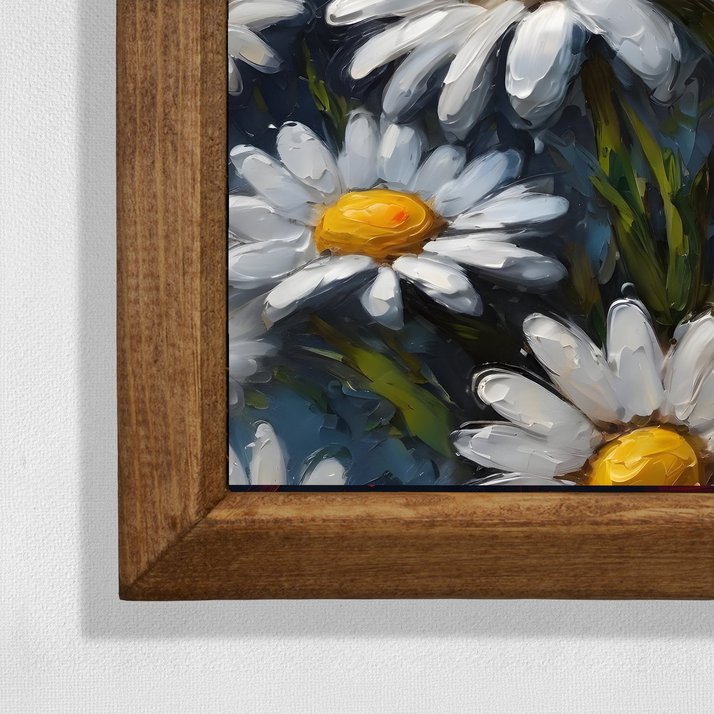 Daisy Meadow Natural Stone Wall Art