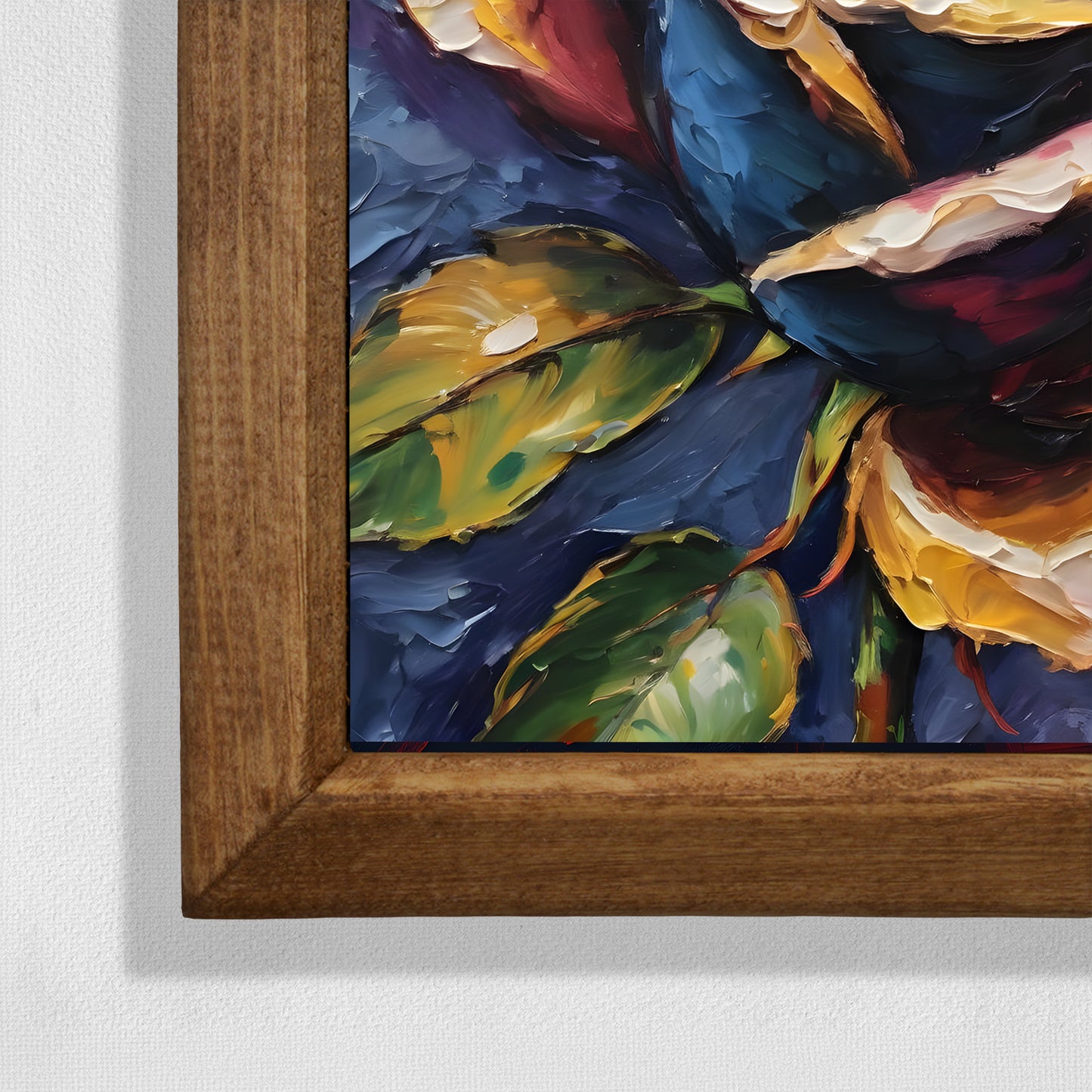Midnight Rose Natural Stone Wall Art