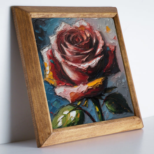 Velvet Bloom Stone Wall Art