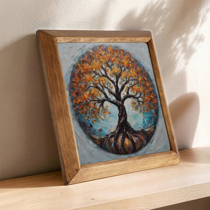 Harmony Tree of Life Natural Stone Wall Art