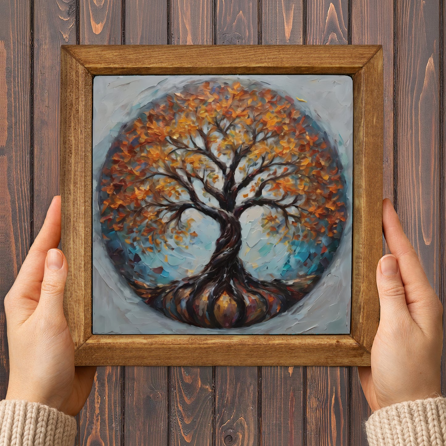 Harmony Tree of Life Natural Stone Wall Art