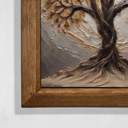 Earthtone Tree of Life Natural Stone Wall Art