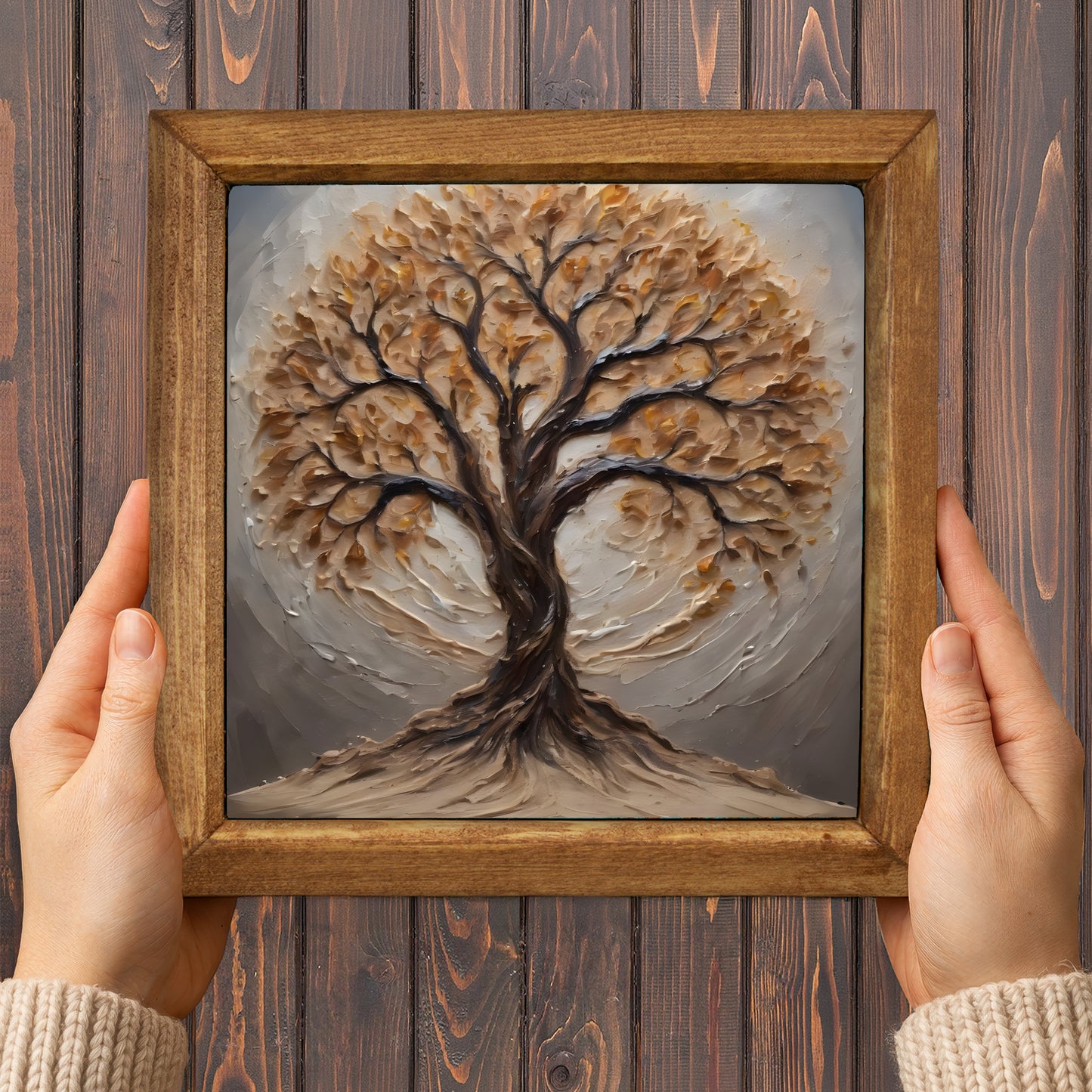 Tree of Life Harmony Trio Stone Wall Art Set