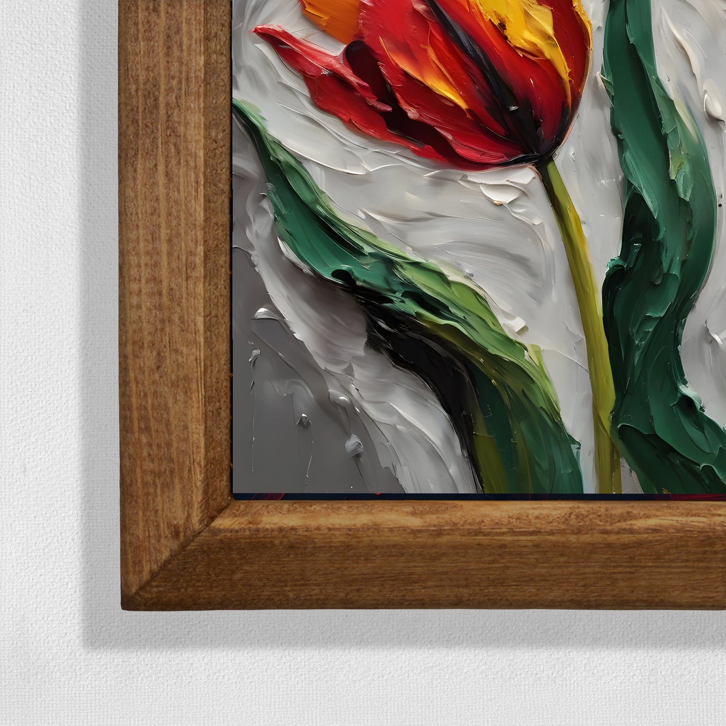 Duo Tulip Natural Stone Wall Art