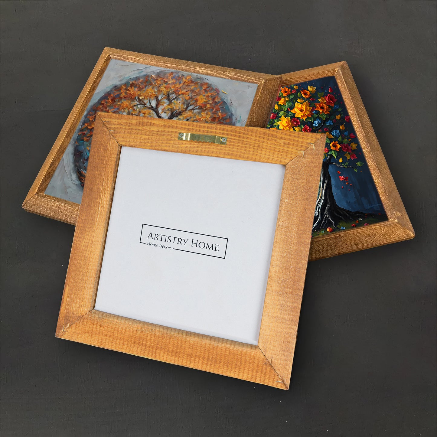 Tree of Life Seasons Trio Stone Wall Art Set