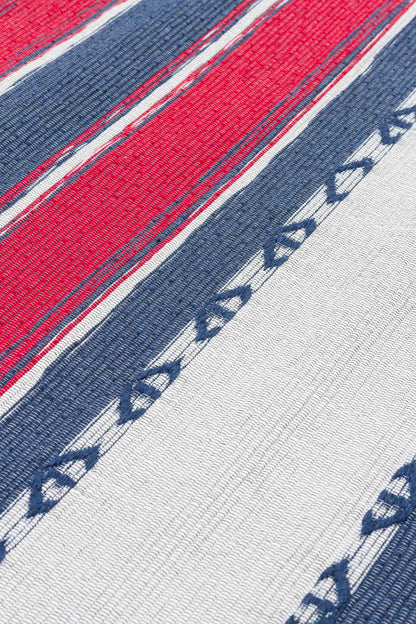 Arya Craft Navy Rug - Pattern Focus | Artistry Home