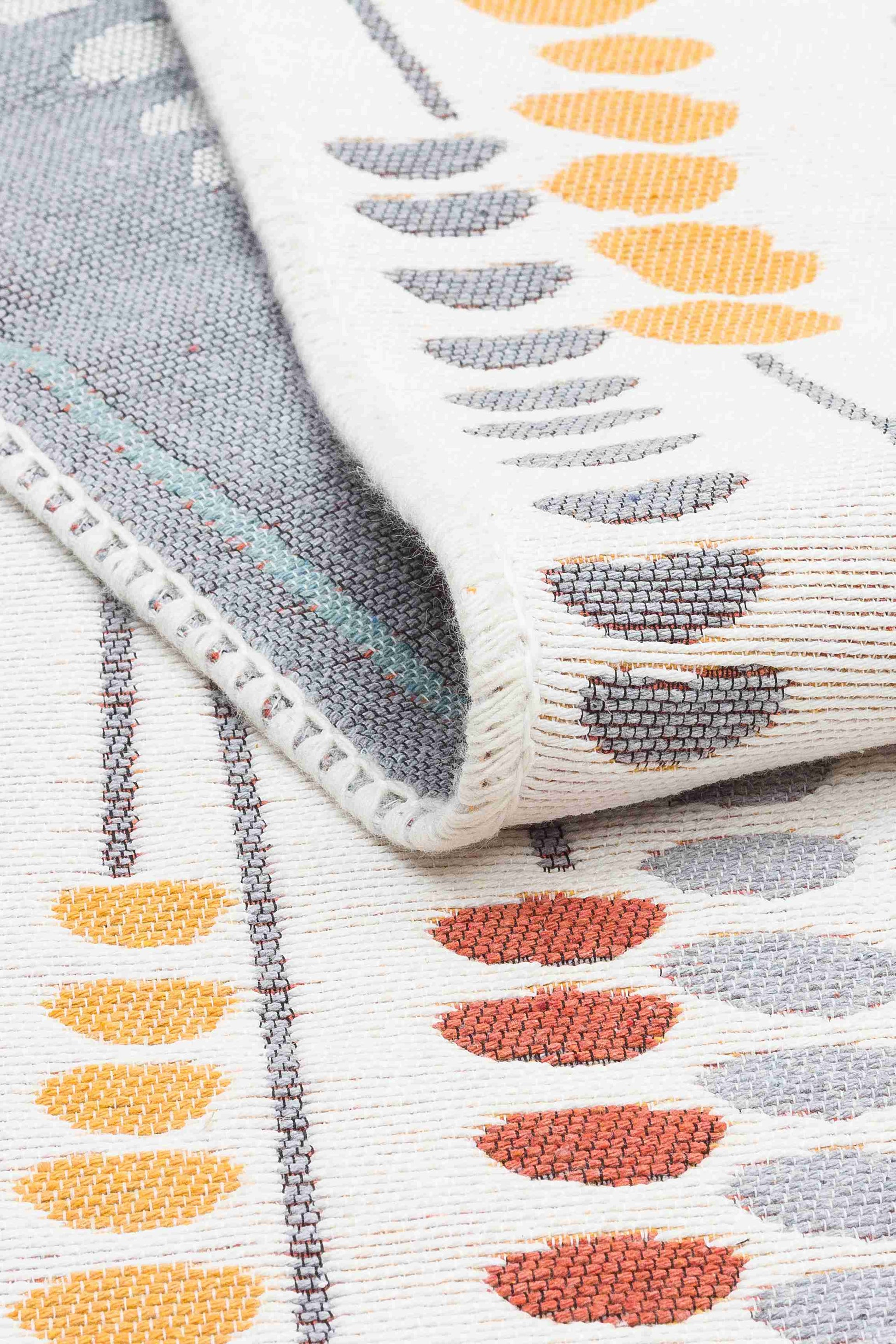 Arya Rain Rug - Front and Back View | Artistry Home