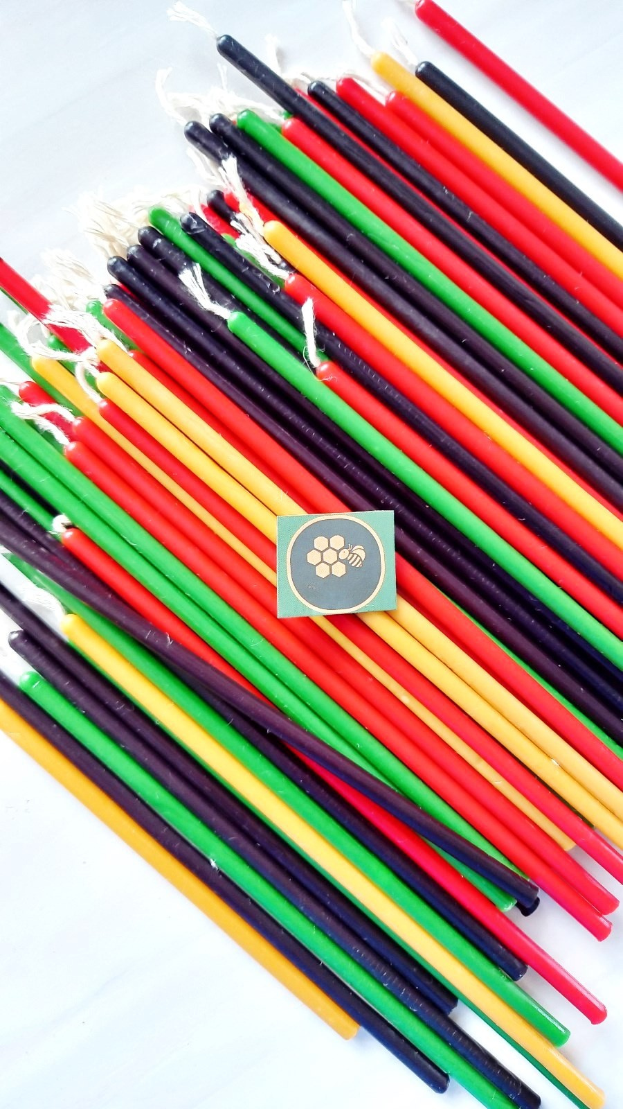 Beeswax Wish Tealight Candles Set (40 Piece)