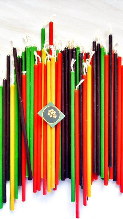 Beeswax Wish Tealight Candles Set (40 Piece)