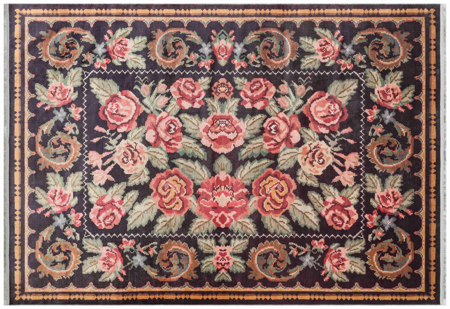Antique Rose Rug - Complete View | Artistry Home