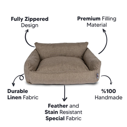 Berjer Pet Bed Brown