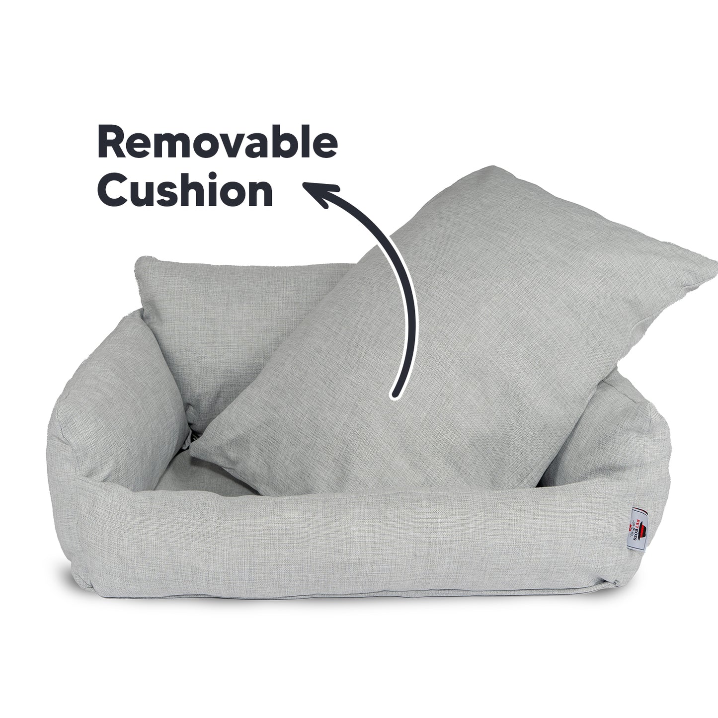 Berjer Pet Bed Grey