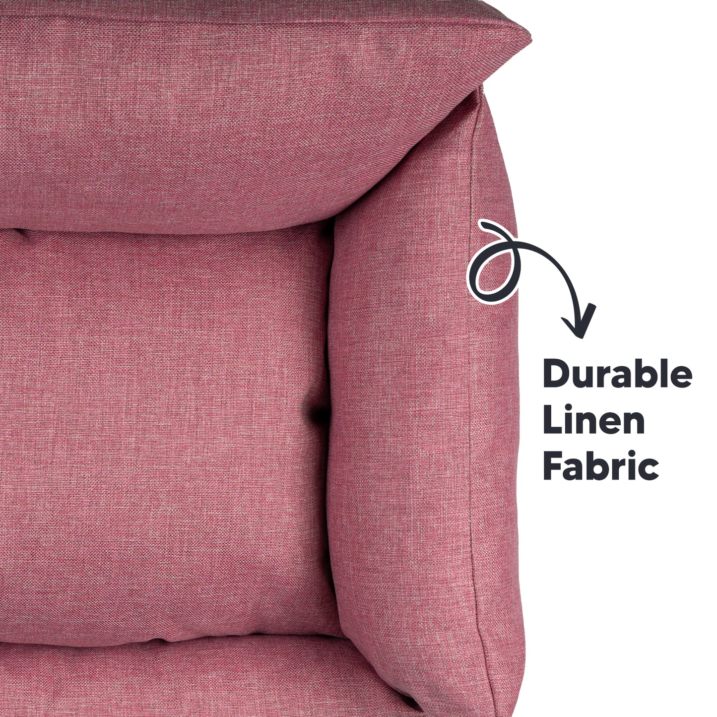 Berjer Pet Bed Pink