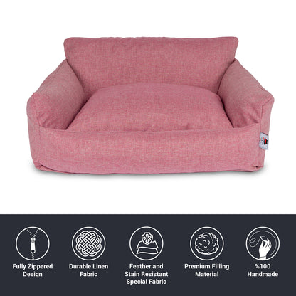 Berjer Pet Bed Pink
