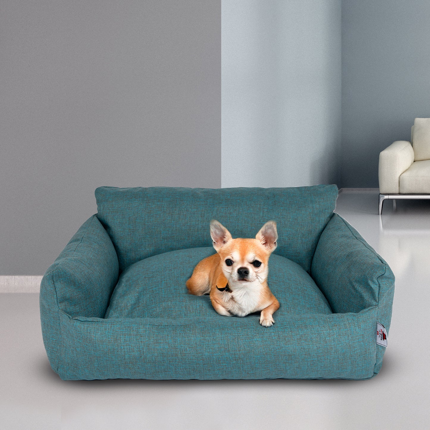 Bergere Pet Bed Blue