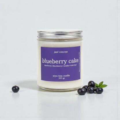 Blueberry Cake Soy Candle