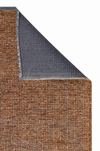 Capri  Brown Rug - Front and Back View | Artistry Home