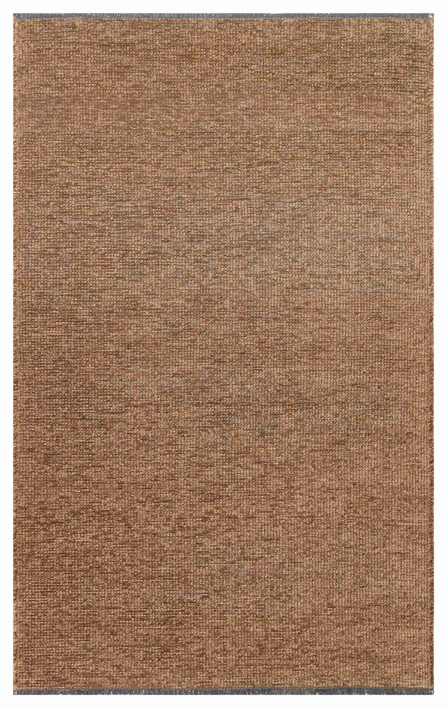 Capri  Brown Washable Cotton Chenille Area Rug