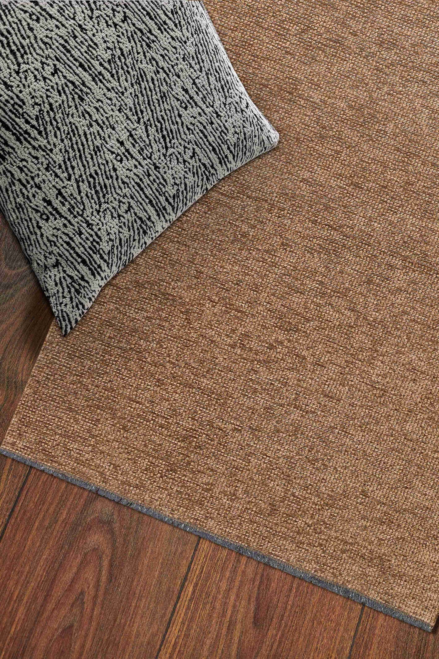 Capri  Brown Rug with Cushions | Artistry Home