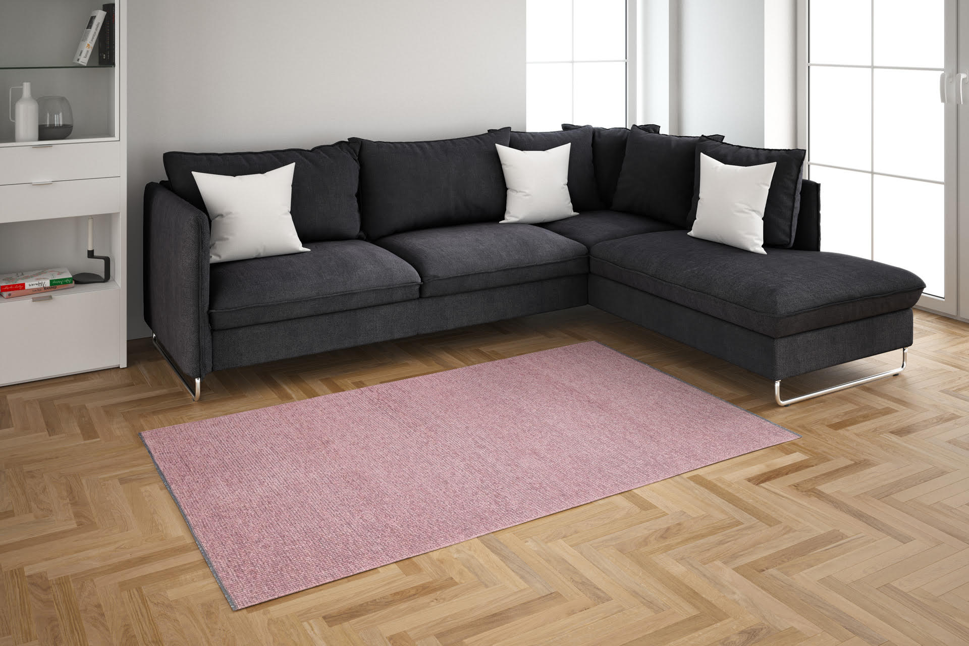 Capri Rose Rug - Carpet in Elegant Interior | Artistry Home