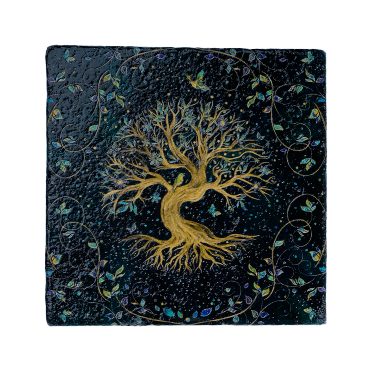 Tree Of Life Stone Coaster Set of 4