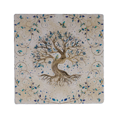 Tree Of Life Stone Coaster Set of 4