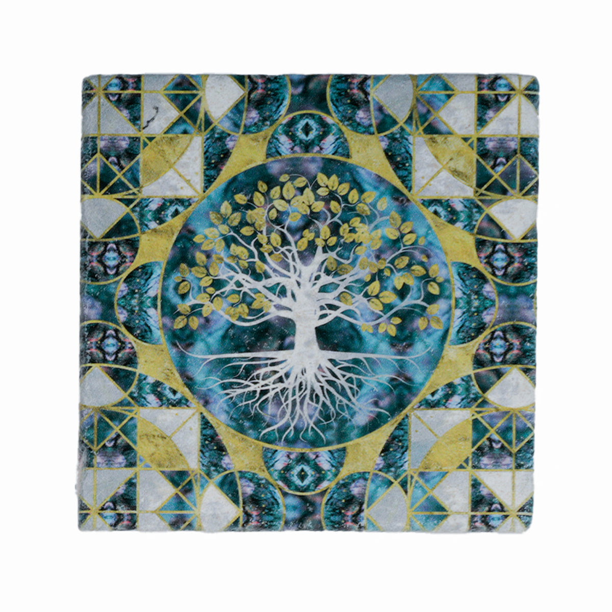 Tree Of Life Stone Coaster Set of 4