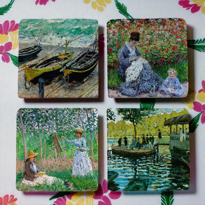 Set of 4 Spring Reverie Coaster