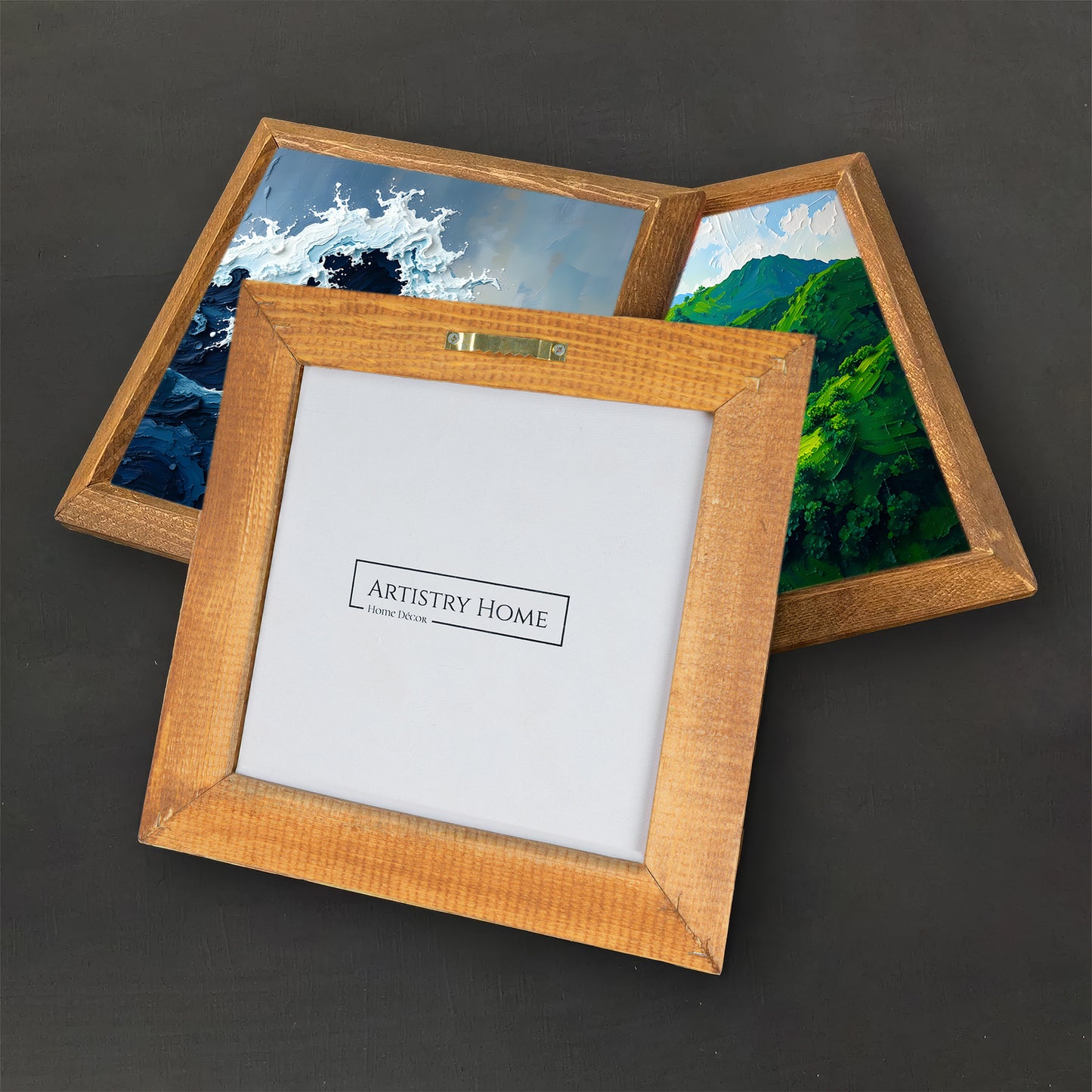 Elements of Nature Trio Stone Wall Art Set