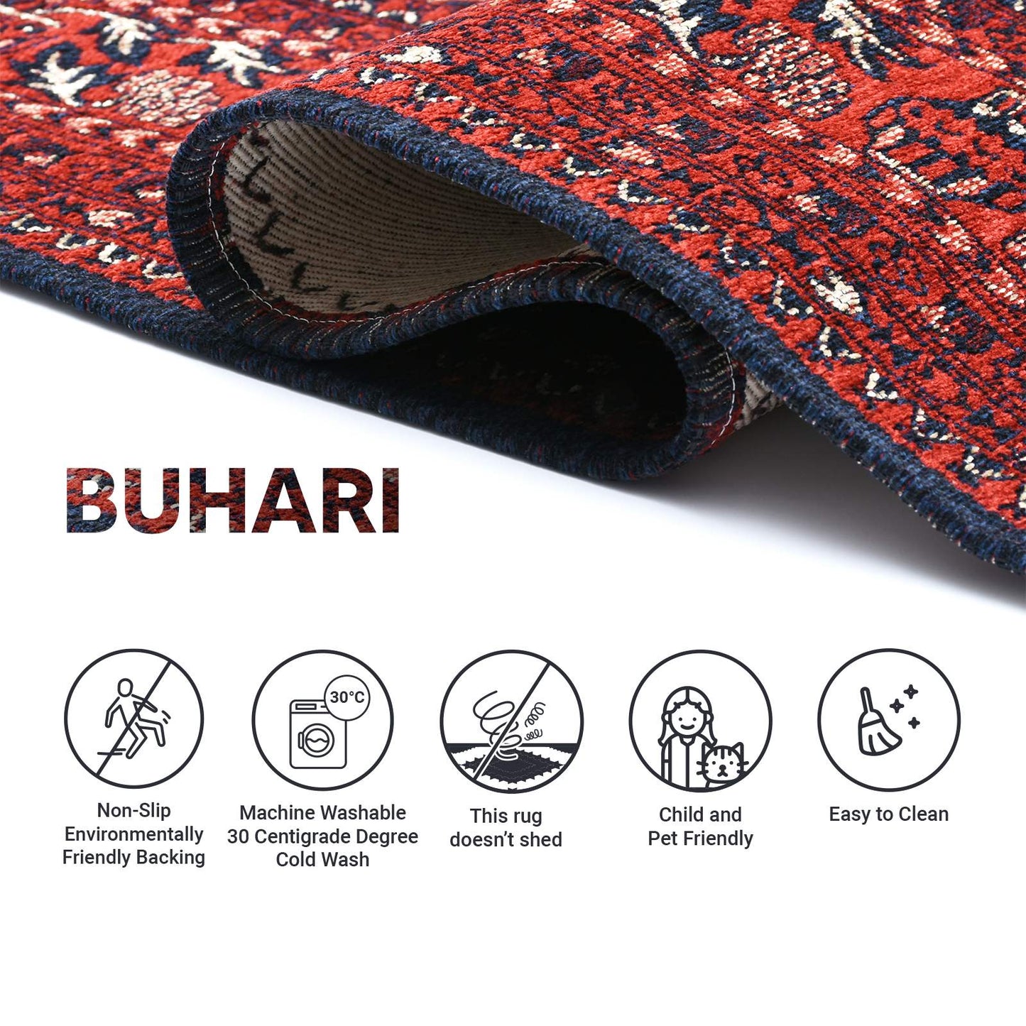 Afghan Red Rug - Carpet Details | Artistry Home